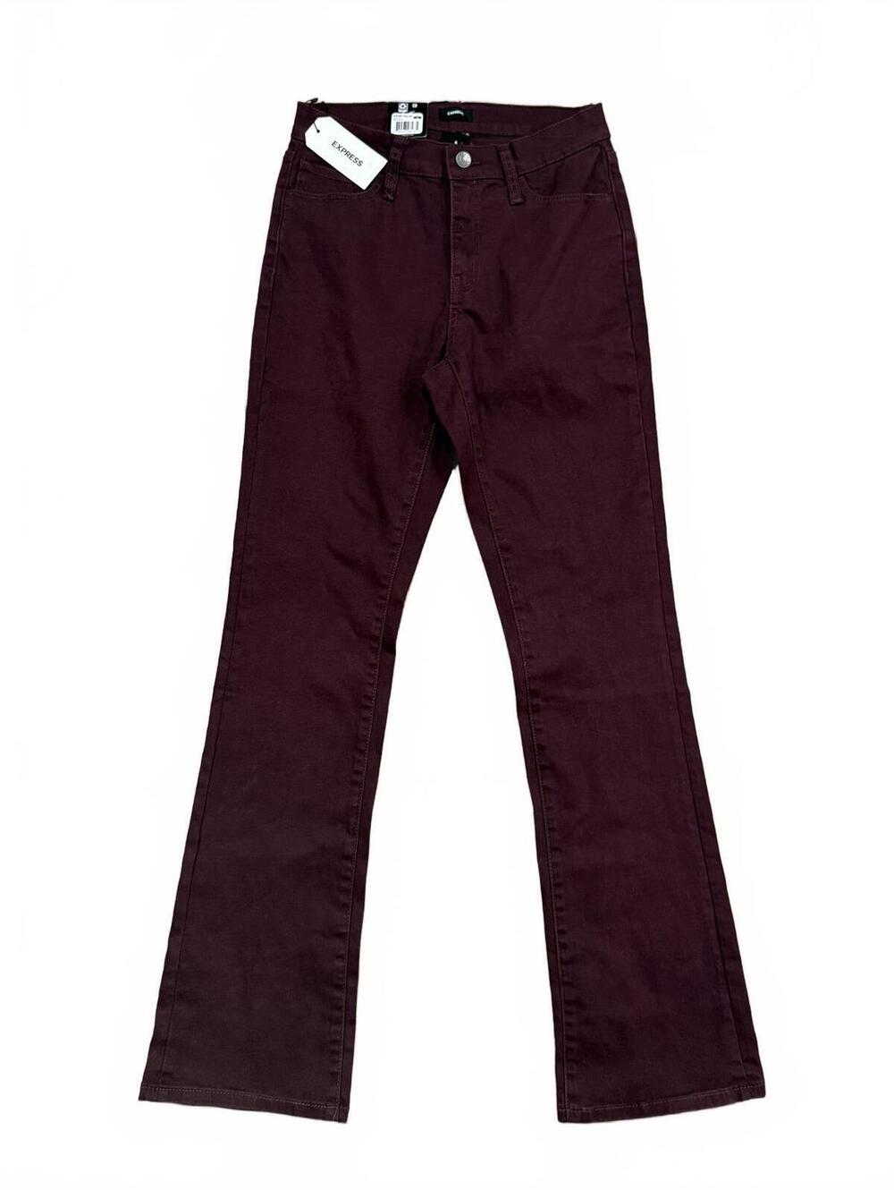 NEW! Express Women's Wine Wash Bootcut Jeans Size 6